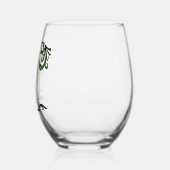 Verlicht Initiaal K Wijnglas Zonder Voet (Links)