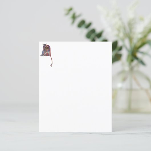 Verlicht Initiaal N (Staand voorkant)