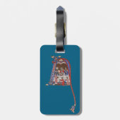 Verlicht Initiaal N Bagagelabel (Achterkant verticaal)