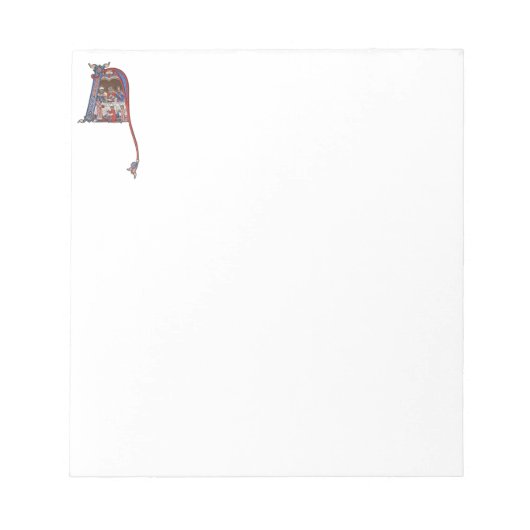 Verlicht Initiaal N Notitieblok (Voorkant)