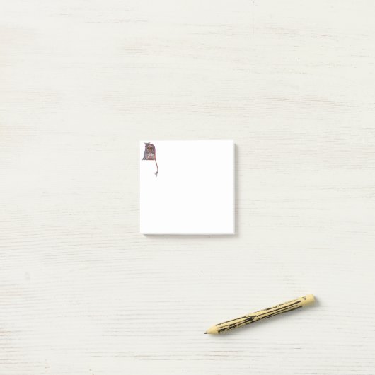 Verlicht Initiaal N Post-it® Notes (Op bureau)