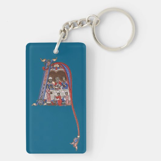 Verlicht Initiaal N Sleutelhanger (achterkant)