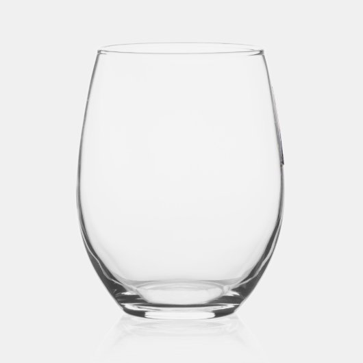 Verlicht Initiaal N Wijnglas Zonder Voet (Rechts)