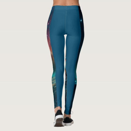 Verlicht je garderobe met de Eclipse All-Over Leggings (Achterkant)