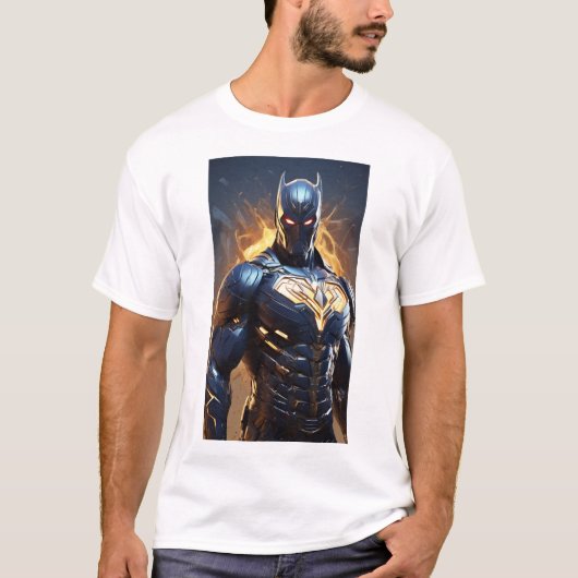 Verlicht je heldhaftige kant: Super Hero T-shirt (Voorkant)