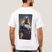 Verlicht je heldhaftige kant: Super Hero T-shirt (Achterkant)