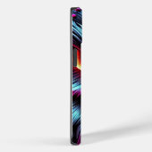 Verlicht je stijl met de Neon Uil Case-Mate iPhone Case (Achterkant / Rechts)
