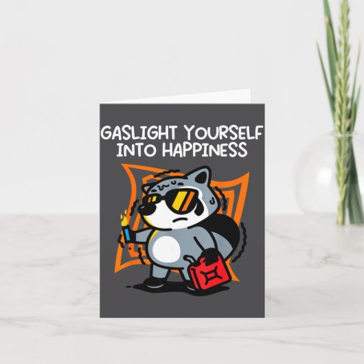 Verlicht jezelf tot geluk kaart (Voorkant)