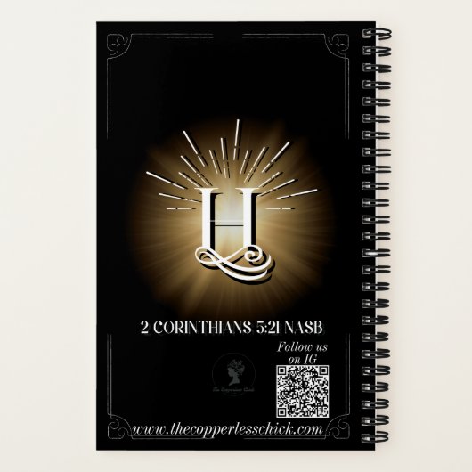 Verlicht journaal H Notitieboek (Achterkant)