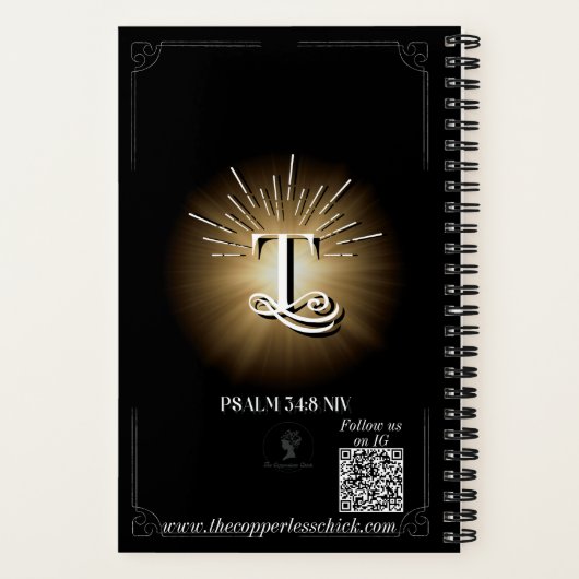 Verlicht journaal T Notitieboek (Achterkant)