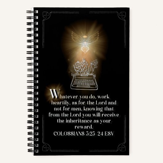 Verlicht journaal W Notitieboek (Voorkant)