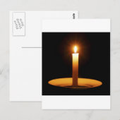 Verlicht Kaars op Black.jpg Briefkaart (Voorkant / Achterkant)