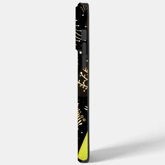 Verlicht kerstboom patroon Case-Mate iPhone case (Achterkant / Links)