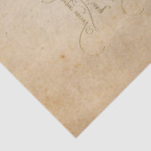 Verlicht Manuscript Calligraphy Tissue Paper Tissuepapier (Detail)