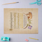 Verlicht Manuscript Calligraphy Tissue Paper Tissuepapier (Craft)