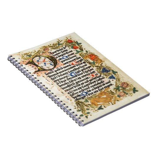 Verlicht Manuscript-Notitieboek Notitieboek (Rechterzijde)