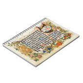 Verlicht Manuscript-Notitieboek Notitieboek (Linkerzijde)