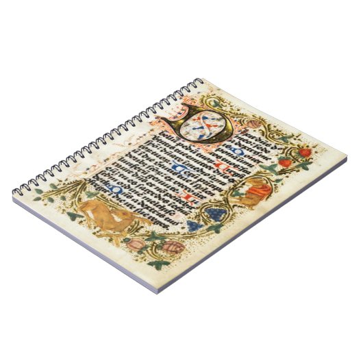 Verlicht Manuscript-Notitieboek Notitieboek (Linkerzijde)