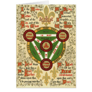 Verlicht Manuscript of the Heilige Drievuldigheid