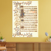 Verlicht Manuscript-Poster Canvas Afdruk (Insitu (Woonkamer))