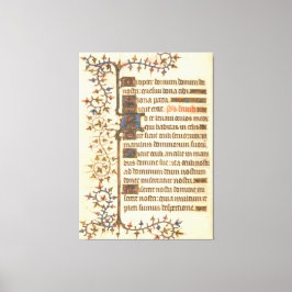 Verlicht Manuscript-Poster Canvas Afdruk