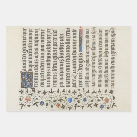 Verlicht Manuscript Wrapping Paper (Voorkant 3)