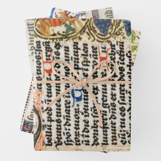 Verlicht Manuscript Wrapping Paper (In situ)