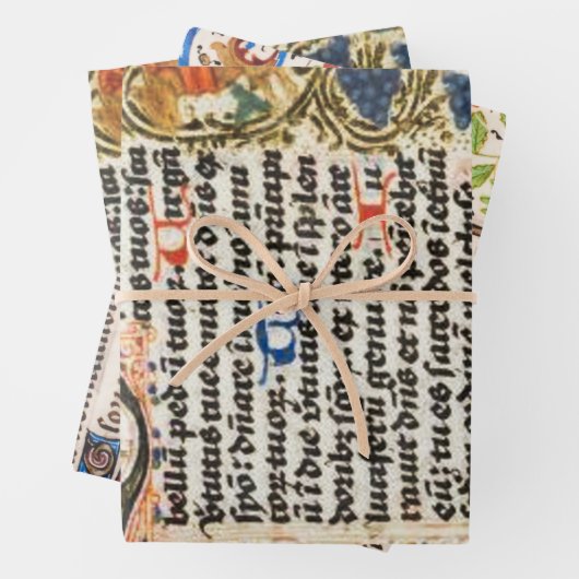 Verlicht Manuscript Wrapping Paper (In situ)