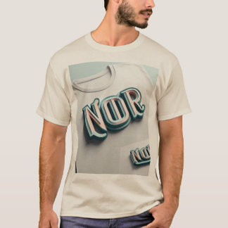 Verlicht NOOR 3D-Logo-T-shirt T-shirt