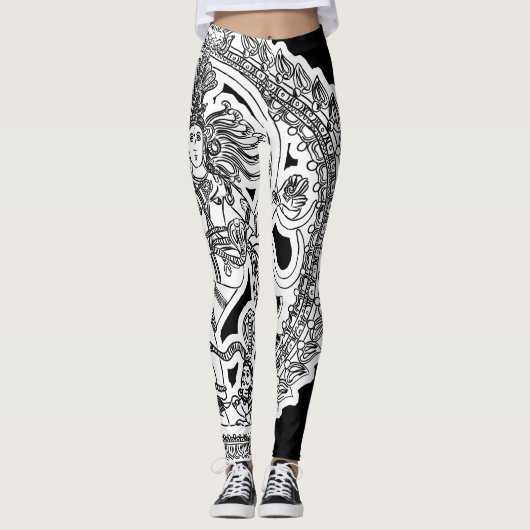 Verlicht olifantenproduct leggings (Voorkant)