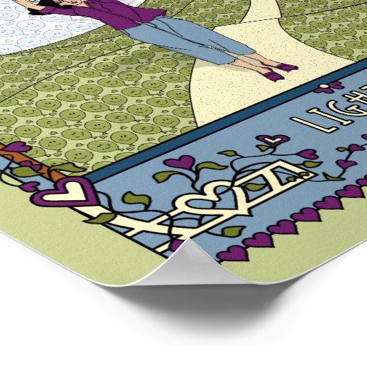 Verlicht omhoog_A_8x10 Poster (Hoek)