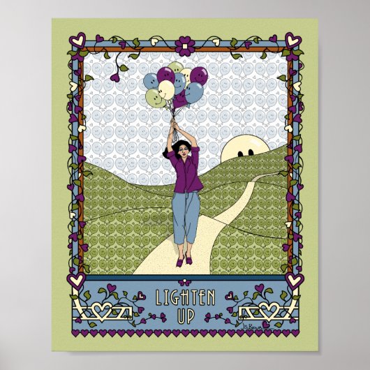 Verlicht omhoog_A_8x10 Poster (Voorkant)