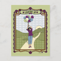 Verlicht omhoog_A_ Briefkaart