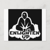 Verlicht omhoog briefkaart (Voorkant)