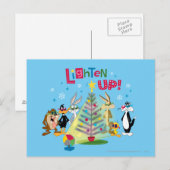 Verlicht omhoog briefkaart (Voorkant / Achterkant)