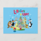 Verlicht omhoog briefkaart (Voorkant)