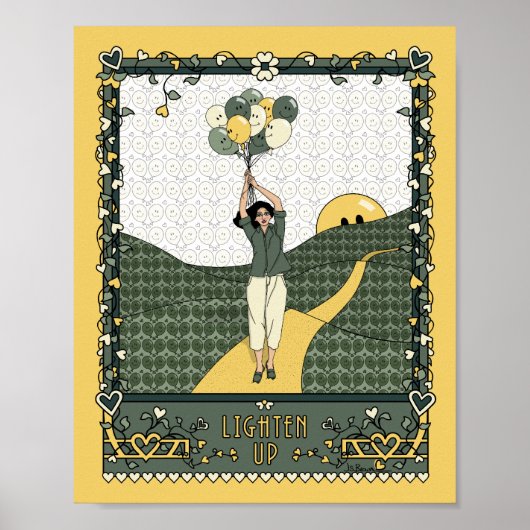 Verlicht omhoog_C_8x10 Poster (Voorkant)