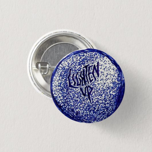 Verlicht omhoog ronde button 3,2 cm (Voorkant /achterkant)