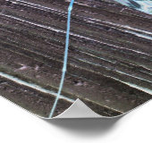 Verlicht Poster tegen de muur (Hoek)