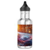 Verlicht quantumraster waterfles  (Rechts)