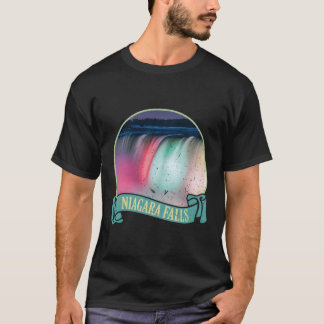 Verlicht 's nachts Niagara Herfsten T-shirt