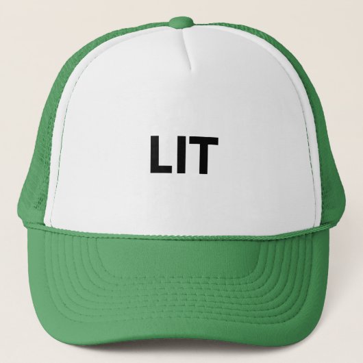 verlicht trucker pet (Voorkant)