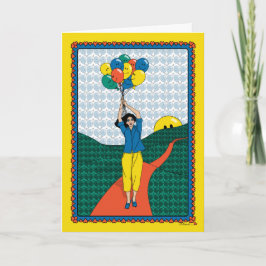 Verlicht Up_B_Greeting Kaart