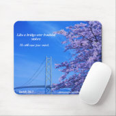 Verlicht uw mening mousepad. muismat (Met muis)