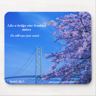Verlicht uw mening mousepad. muismat
