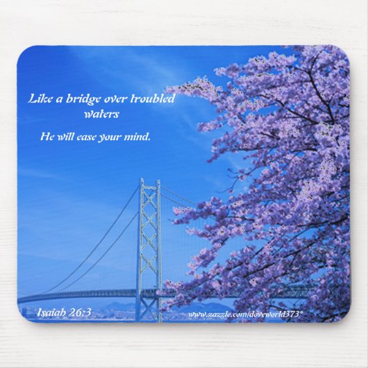 Verlicht uw mening mousepad. muismat (Voorkant)