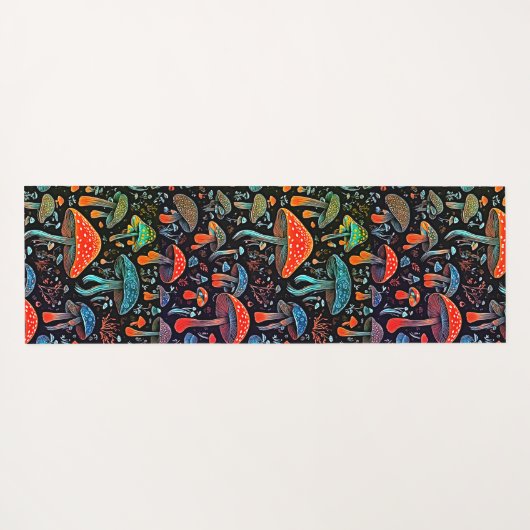 Verlicht uw praktijk met bioluminescente gelukzali yogamat (Achterkant (horizontaal))