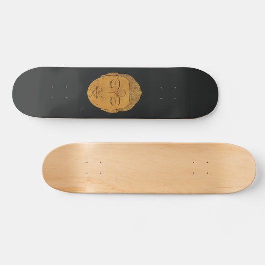 Verlicht uw rit - Buddha Skateboard Art (Horizontaal)