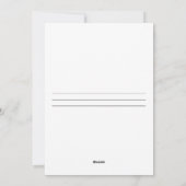 Verlicht uw vakantie - kerst Kaart (Achterkant)