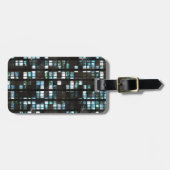 Verlicht vensterpatroon bagagelabel (Voorkant horizontaal)